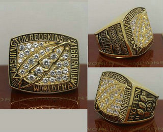 1991 NFL Super Bowl XXVI Washington Redskins Championship Ring