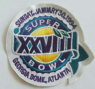 1994 Super Bowl XXVIII Patch