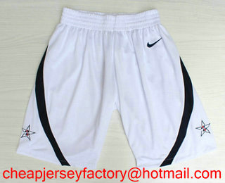 2008 Olympics Team USA Nike White Swingman Basketball Men's Pants