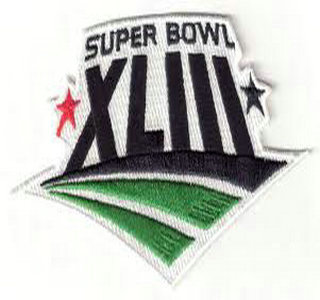 2009 Super Bowl XLIII Patch