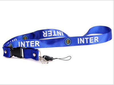 2011-2012 Inter Milan Soccer Logo Lanyard Keychain Navy Blue