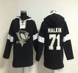 2014 Old Time Hockey Pittsburgh Penguins #71 Evgeni Malkin 2014 Black Hoody