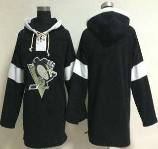 2014 Old Time Hockey Pittsburgh Penguins Blank Black Hoody