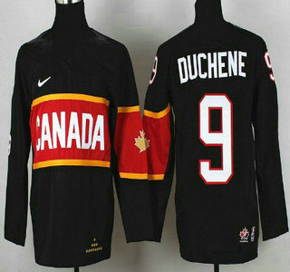 2014 Olympics Canada #9 Matt Duchene Black Kids Jersey