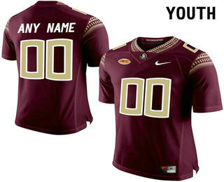 2016 Youth Florida State Seminoles Customized College Football Limited Jersey - Red