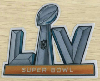2021 Super Bowl LV Rubber Patch