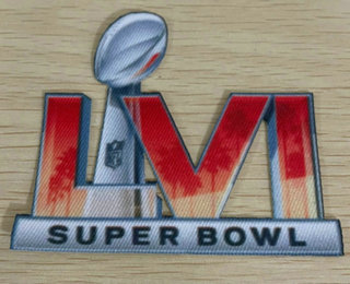 2022 NFL Super Bowl LVI Patch Hot Press