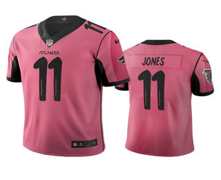Atlanta Falcons #11 Julio Jones Pink City Edition Vapor Limited Jersey