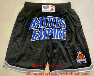 Battles Empire Black Just Don Shorts Swingman Shorts