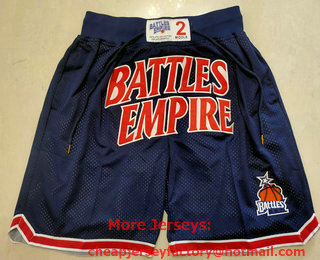 Battles Empire Navy Blue Just Don Shorts Swingman Shorts