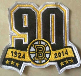 Boston Bruins 90th Anniversary Patch