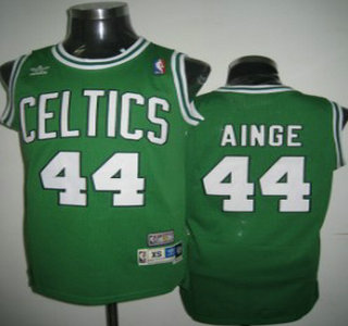 Boston Celtics #44 Danny Ainge Green Hardwood Classics Soul Swingman Throwback Jersey