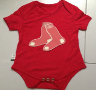 Boston Red Sox Red Newborns Jersey-001