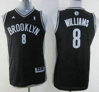Brooklyn Nets 8 Deron Williams Black Kids Jersey