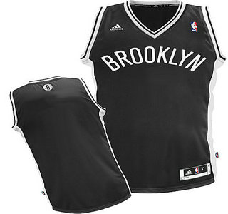 Brooklyn Nets Blank Black Swingman Jersey