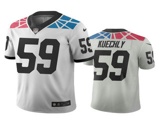 Carolina Panthers #59 Luke Kuechly White City Edition Vapor Limited Jersey