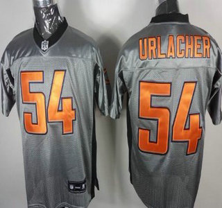 Chicago Bears #54 Brian Urlacher Gray Jersey