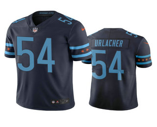 Chicago Bears #54 Brian Urlacher Navy City Edition Vapor Limited Jersey