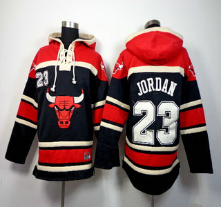 Chicago Bulls #23 Michael Jordan Black Hoody