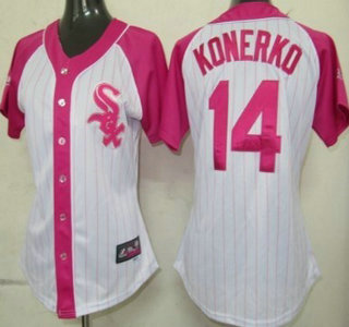 Chicago White Sox #14 Paul Konerko 2012 Fashion Womens Jersey