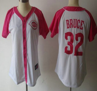 Cincinnati Reds #32 Jay Bruce 2012 Fashion Womens Jersey