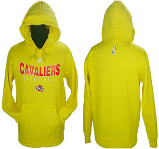 Cleveland Cavaliers Blank Yellow Hoody