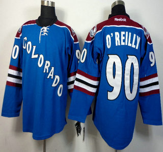 Colorado Avalanche #90 Ryan O'Reilly Blue Jersey