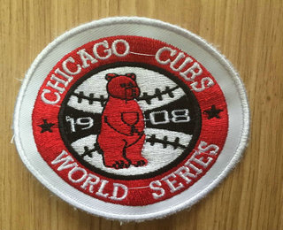 Cubs 1908 World Series Patch