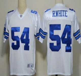 Dallas Cowboys #54 Randy White White Legend Jersey