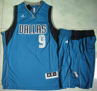 Dallas Mavericks #9 Rajon Rondo Revolution 30 Swingman 2014 New Light Blue Jersey Short Suits