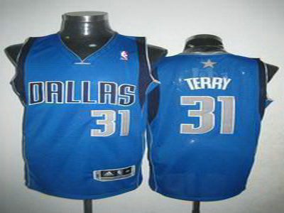 Dallas Mavericks 31 Jason Terry Jersey blue