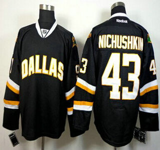 Dallas Stars #43 Valeri Nichushkin Black Jersey