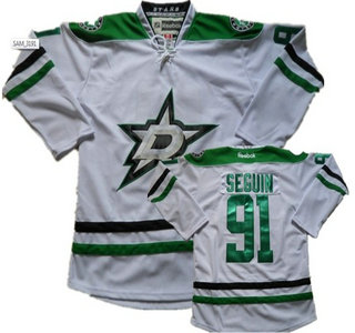 Dallas Stars #91 Tyler Seguin 2014 White Jersey