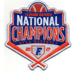 Florida Gators 2017 Men's Baseball National Champions Patch