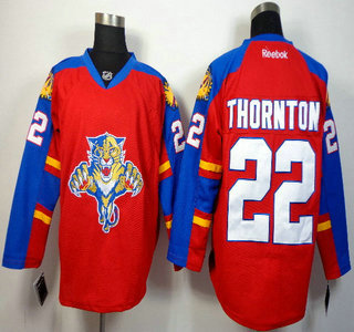 Florida Panthers #22 Shawn Thornton Red Jersey