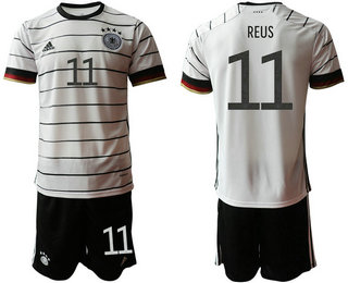 Germany 11 REUS Home UEFA Euro 2020 Soccer Jersey