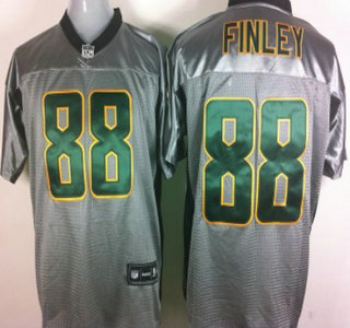 Green Bay Packers #88 Jermichael Finley Gray Jersey