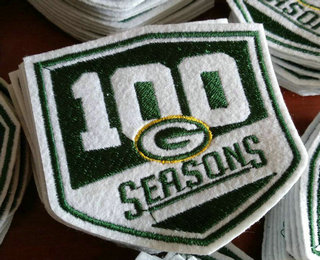 Green Bay Packers 100 Seasons Patch