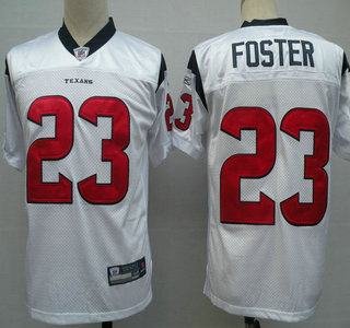 Houston Texans #23 Arian Foster White Jersey
