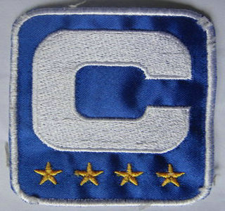 Indianapolis Colts Captain Blue C Patch