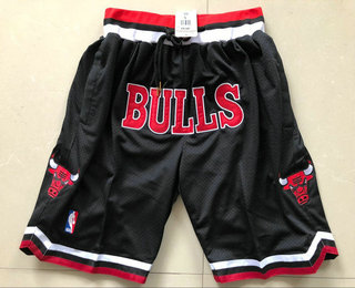 Just Don Chicago Bulls Black Shorts