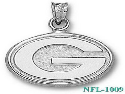 LogoArt Green Bay Packers Sterling Silver Pendant