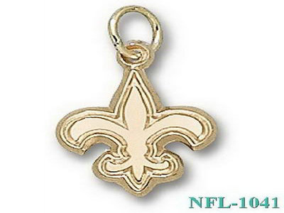 LogoArt New Orleans Saints 10kt Gold Pendant