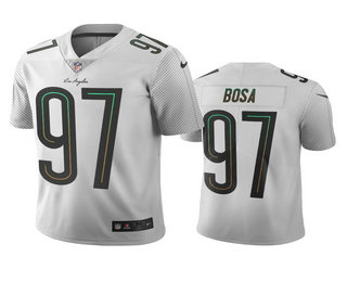 Los Angeles Chargers #97 Joey Bosa White City Edition Vapor Limited Jersey