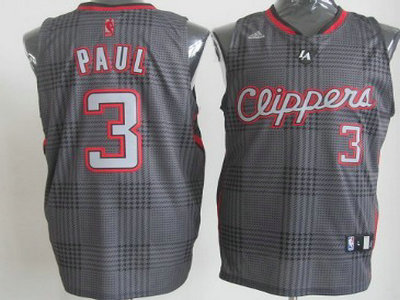 Los Angeles Clippers 3 Chris Paul Black Rhythm Fashion Jersey
