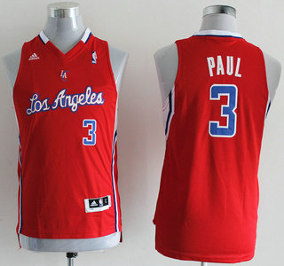 Los Angeles Clippers 3 Chris Paul Red Kids Jersey