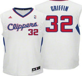 Los Angeles Clippers 32 Blake Griffin White Kids Jersey
