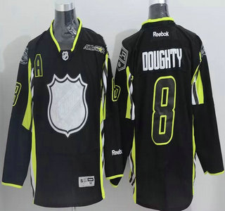 Los Angeles Kings #8 Drew Doughty 2015 All-Stars Black Jersey