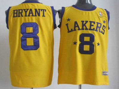 lakers jersey yellow with stars