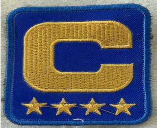 Los Angeles Rams Gold Patch